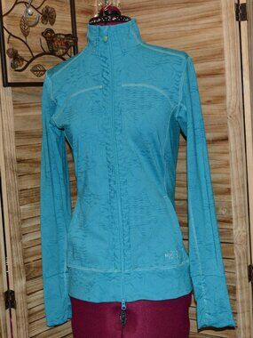 The North Face M Turquoise Vapor Wick L/S Jacket